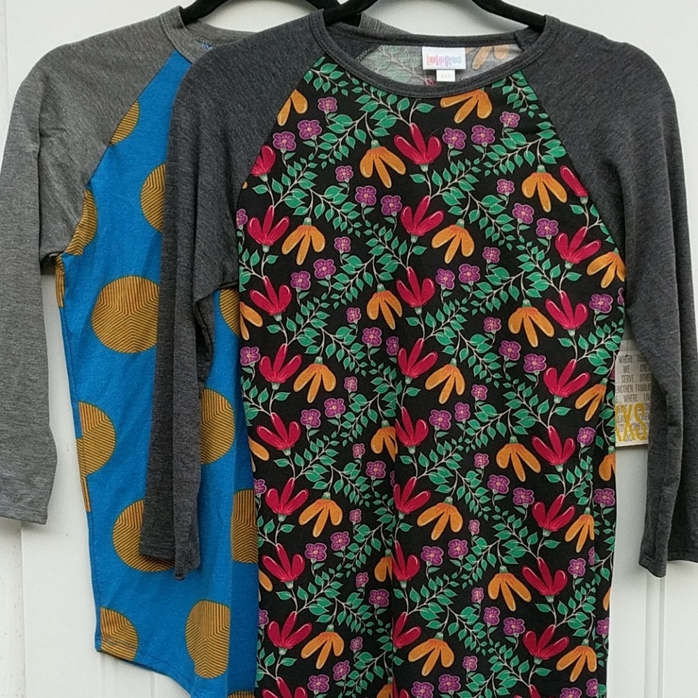 NWT LuLaRoe Randy Top  Size XX-Small  Both! 0 2